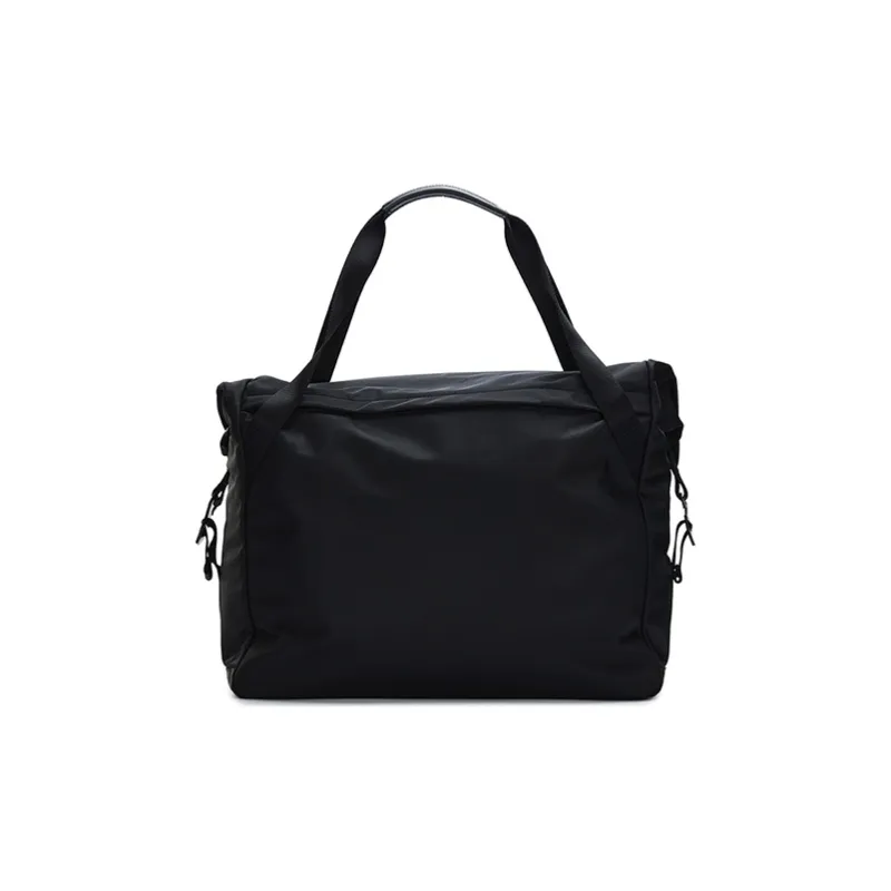 Wilson Fabric Handbag Crossbody Bag Large Size Unisex Black-1