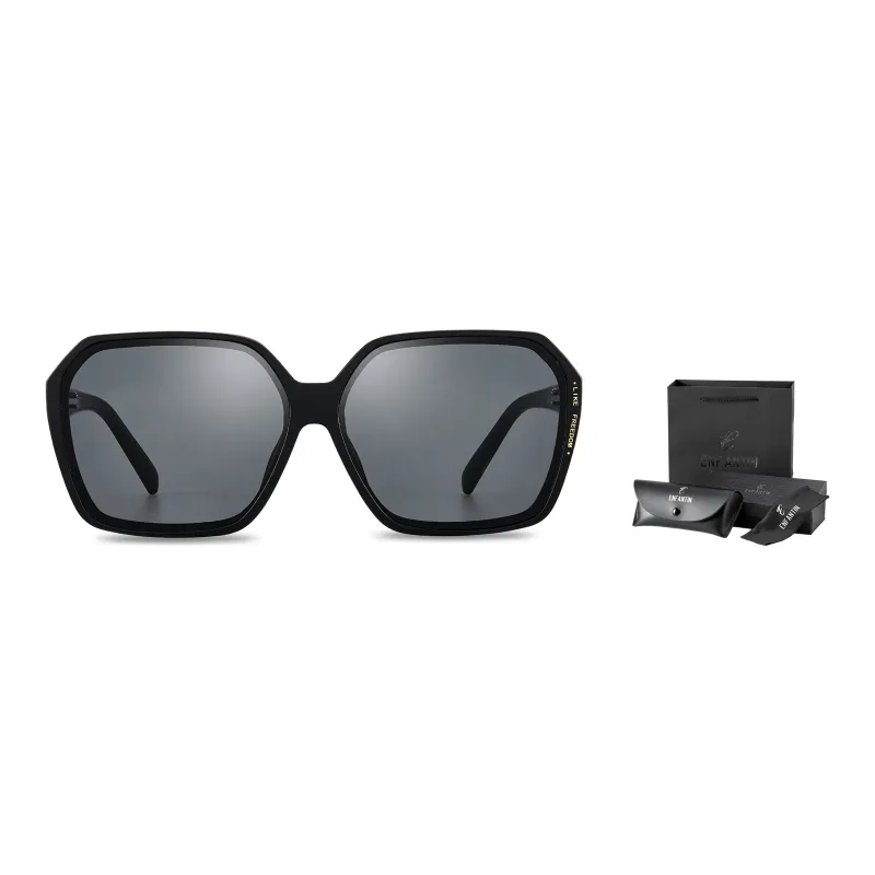 ENFANTIN Square Ink Lenses Unisex-1