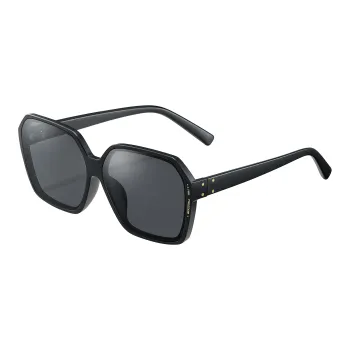 ENFANTIN Square Ink Lenses Unisex