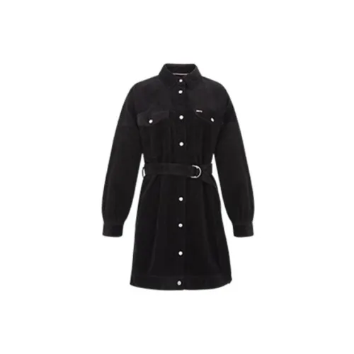 Tommy Hilfiger Long-Sleeved Dresses Women's Black