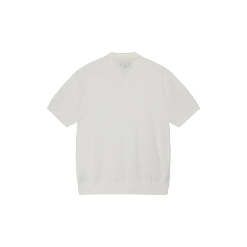 Stussy Textured Short Sleeve Polo Sweater-6