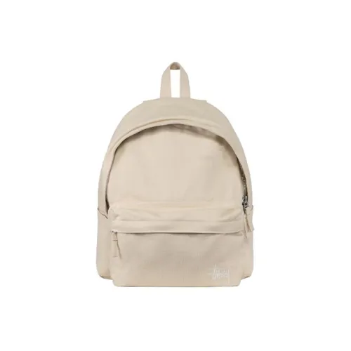 Stussy Cotton Canvas Backpack Regular Unisex Ecru