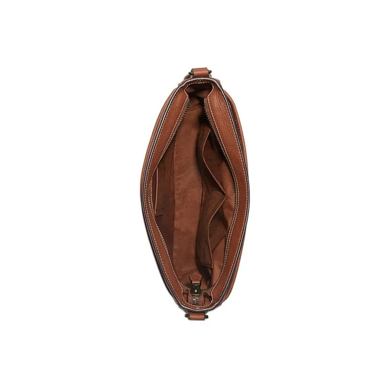 COACH With Cow Leather And PVC Shoulder Bag, Crossbody Bag Tubas Men's Tan-3