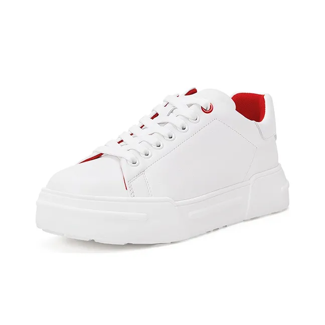 ZSAZSAZSU Skateboard Shoes Women's Low-Top White-1