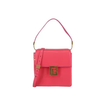 BALMAIN ELY Calfskin Portable Crossbody Bag Shoulder Bag Women's Pink