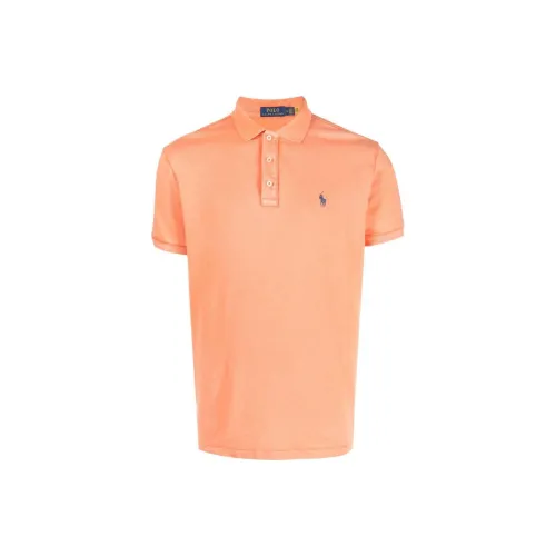 Polo Ralph Lauren Polo Shirts Men Dark Orange