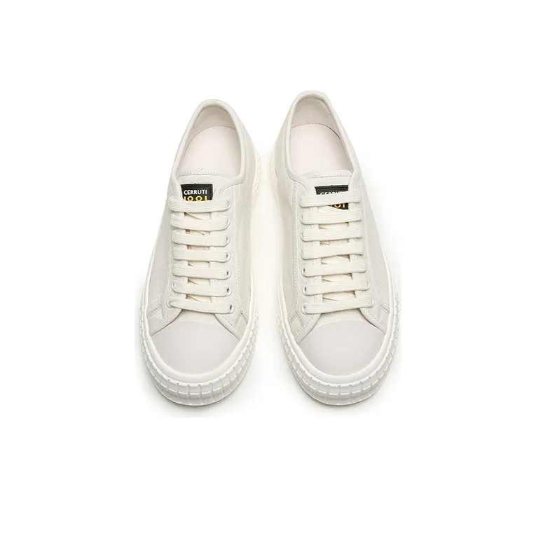 CERRUTI 1881 Stylish Skateboarding Shoes Men's White-2