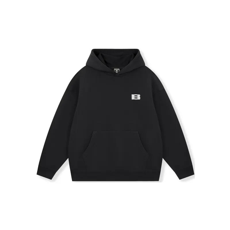BONELESS Hooded Loose Fit Sweatshirt Spring And Autumn Unisex-1