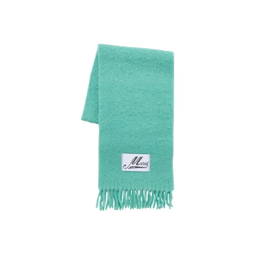 MARNI Knit Scarves Unisex Green