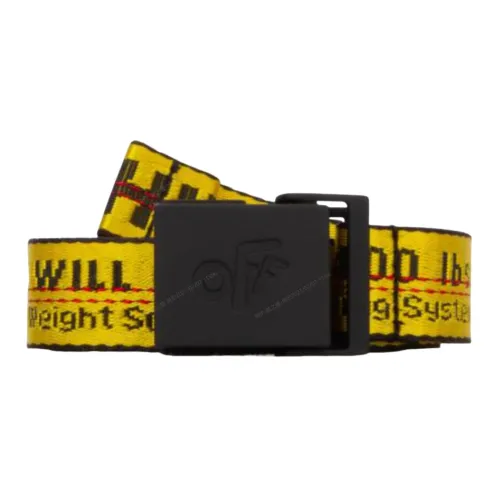 OFF-WHITE Belts Kids Yellow