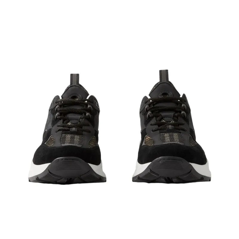 Burberry Embossed Mesh Sneakers Black-2