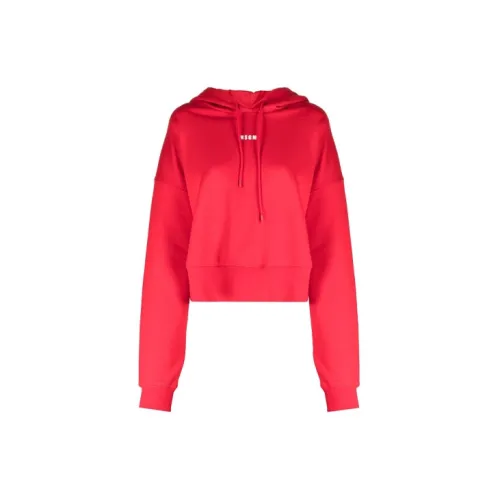 MSGM Sweatshirts Women's Red