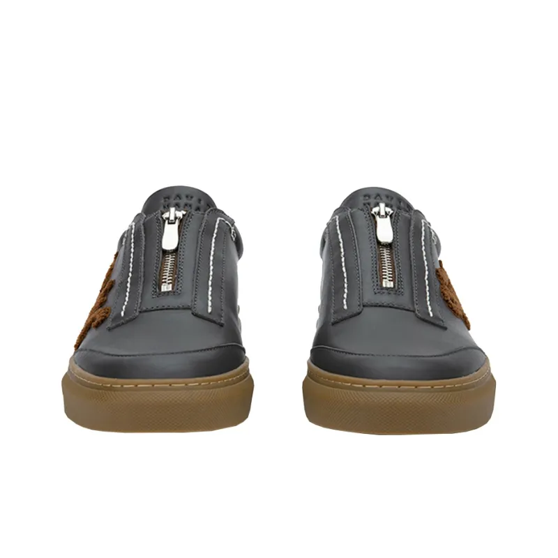 DAVID NAMAN Stylish Skateboarding Shoes Men's Gray-5