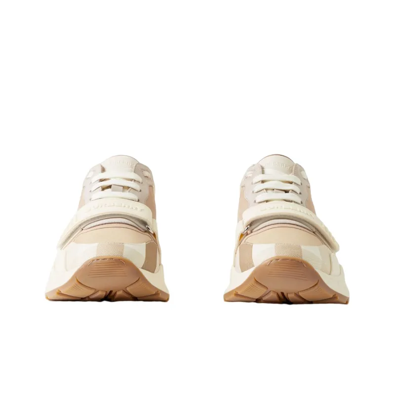 Burberry Low Top Sports Casual Shoes Women's Tawny-3