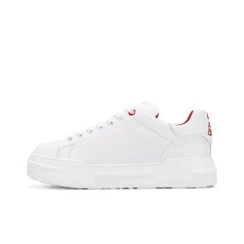 ZSAZSAZSU Skateboard Shoes Women's Low-Top White