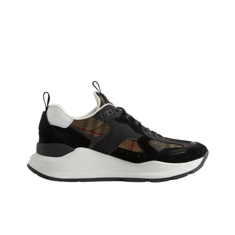 Burberry Embossed Mesh Sneakers Black-1
