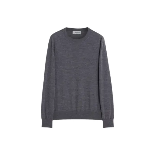 Lanvin Sweaters Men Dark Gray