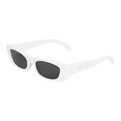 CELINE Sunglasses Women's White