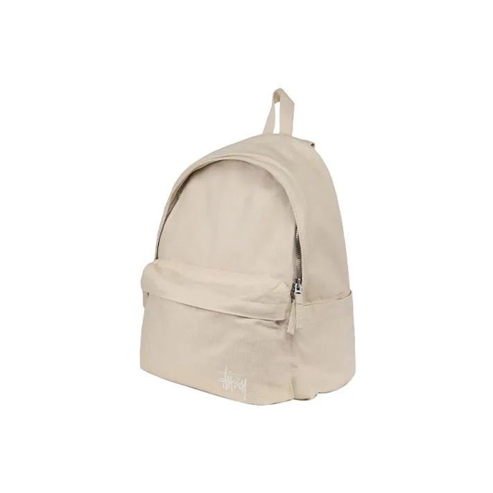 Stussy Cotton Canvas Backpack Regular Unisex Ecru-1