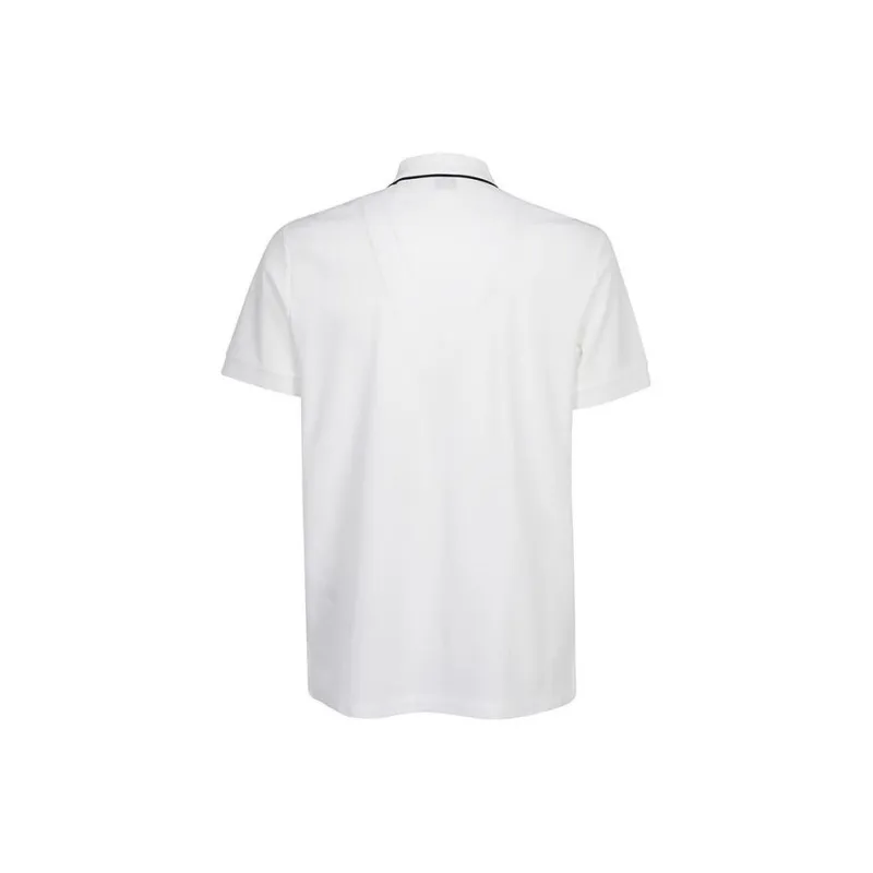 Burberry Embroidered Graphic Logo Polo Shirt-1