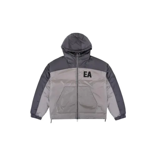 EMPORIO ARMANI EA Down Jackets Men Light Gray