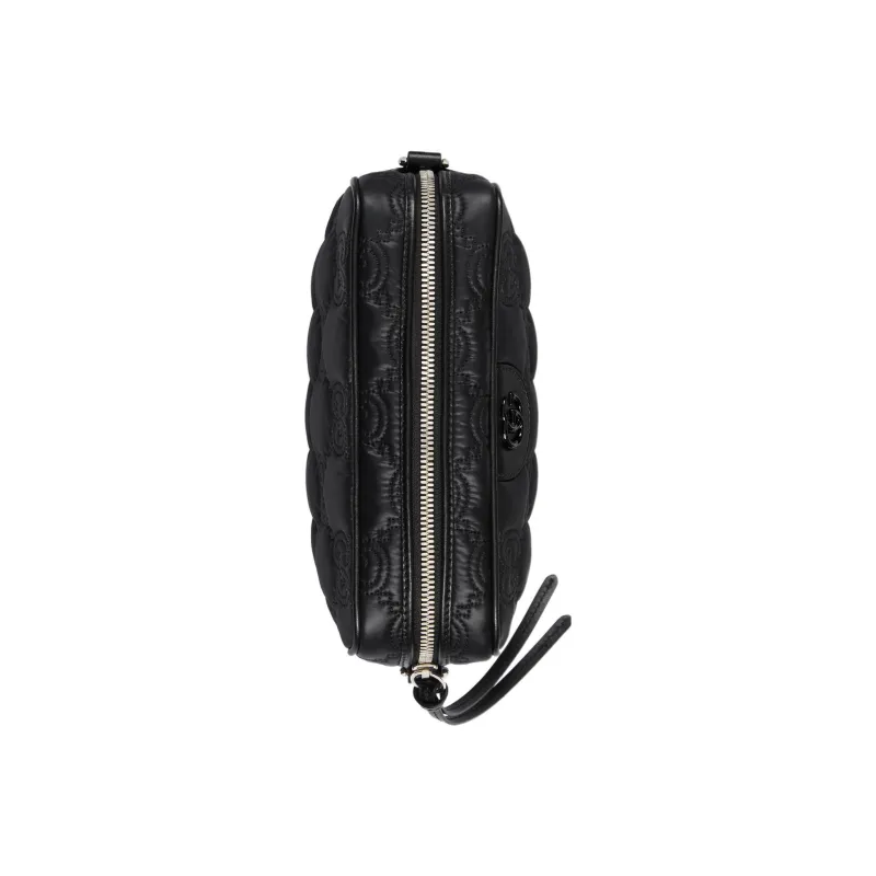 GUCCI GG Matelassé Leather Small Square Camera Bag Shoulder Bags Handbags Small Size Women's Black-6