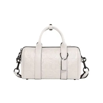 COACH Gotham Cow Leather Handbag Shoulder Bag Crossbody Bag Medium Size Men's White
