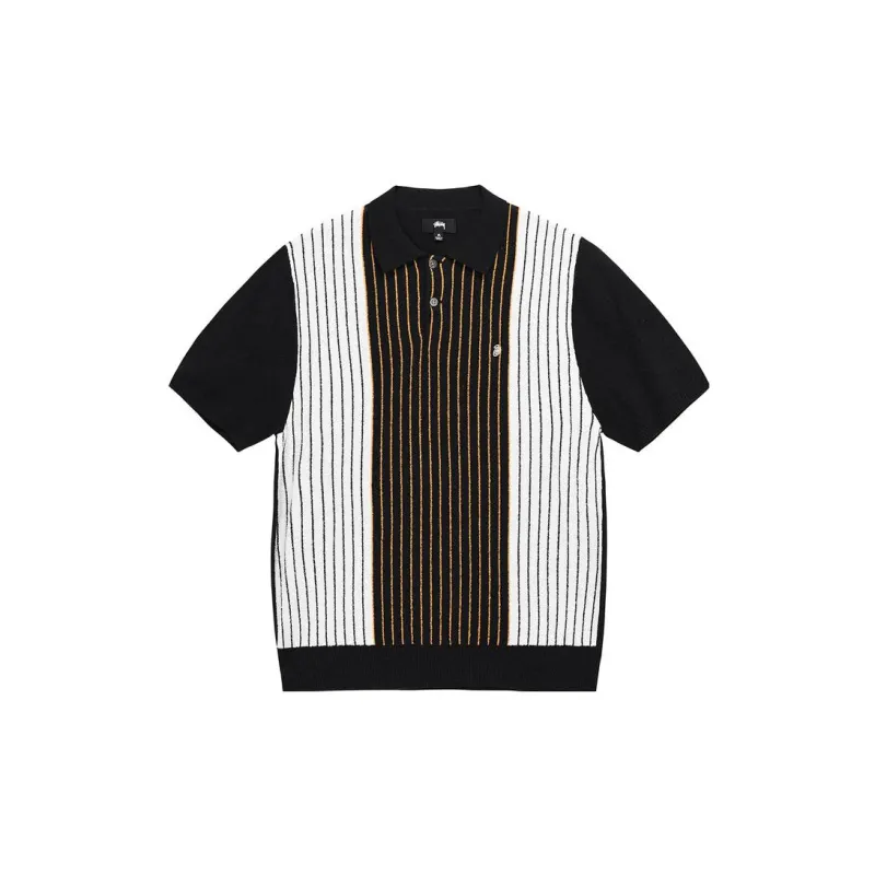 Stussy Textured Short-Sleeve Polo Sweater - Cheap Rcj Jordan Outlet