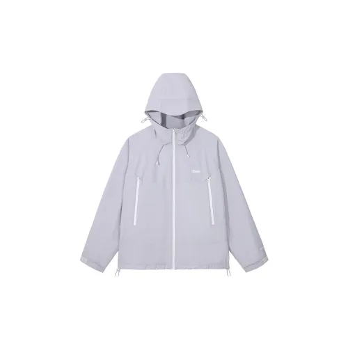 MATCHA STORY Jacket Unisex Light Gray