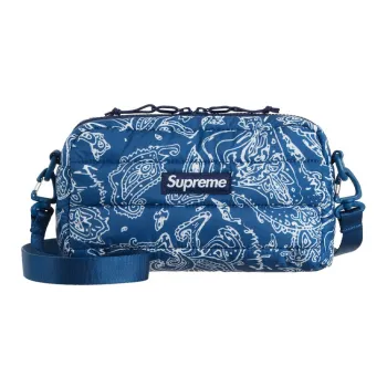 Supreme Nylon Fabric Crossbody Bag Shoulder Bag Unisex Red/Blue/Black/Green