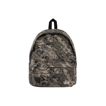 Stussy Cotton Canvas Canvas Bag Backpack Regular Unisex Camouflage