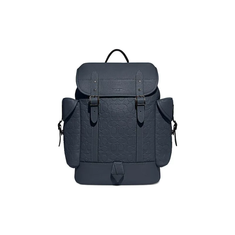 COACH Hitch Cow Leather Backpack Tubas Women's Denim-0