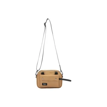 361° Fabric Shoulder Bag Crossbody Bag Small Size Unisex Khaki