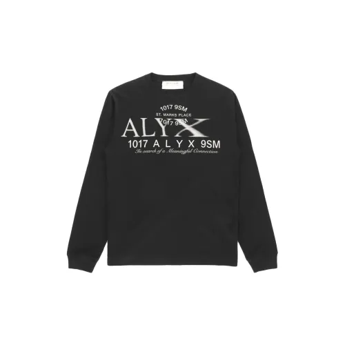 1017 ALYX 9SM SS23 T-Shirts Unisex Black