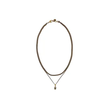 Alexander McQueen Skull Pendant Necklace