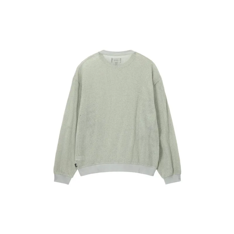 Stussy Cotton Mesh Long Sleeve Crew Top-17