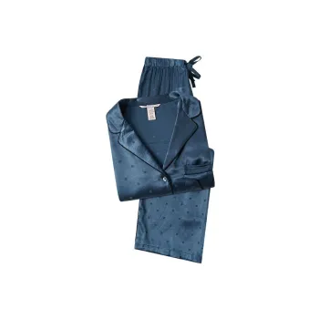 Victoria's Secret Pajama Set Women's Dark Blue