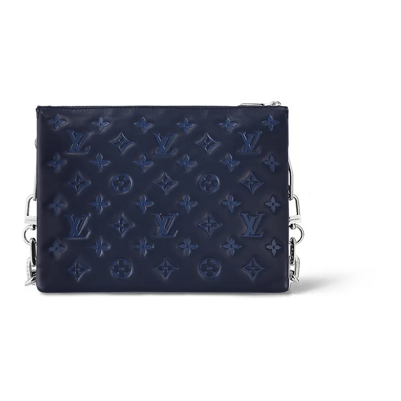LOUIS VUITTON Coussin Lambskin Chain Bag Crossbody Bag Shoulder Bag Small Size Women's Ocean Blue-2