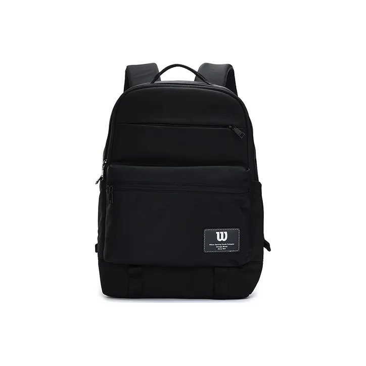 Wilson Fabric Backpack Large Size Unisex Black-0