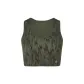 Dark Green Print