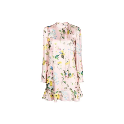 RED VALENTINO Long-Sleeved Dresses Women's Blush Pink Color