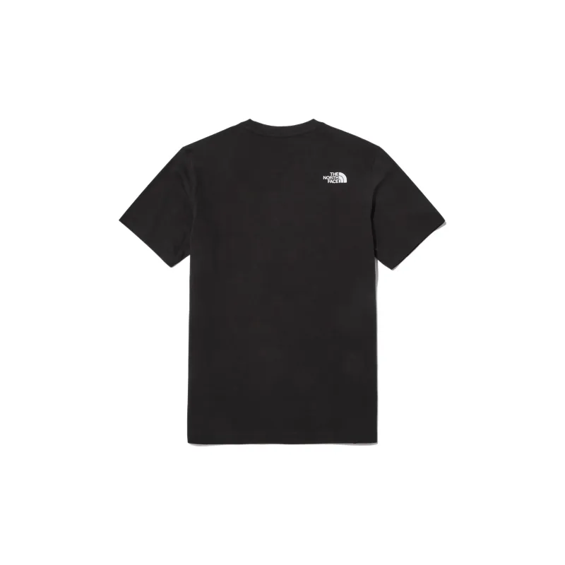 THE NORTH FACE Cotton Basic Ss R Tee Black Korea Version-1