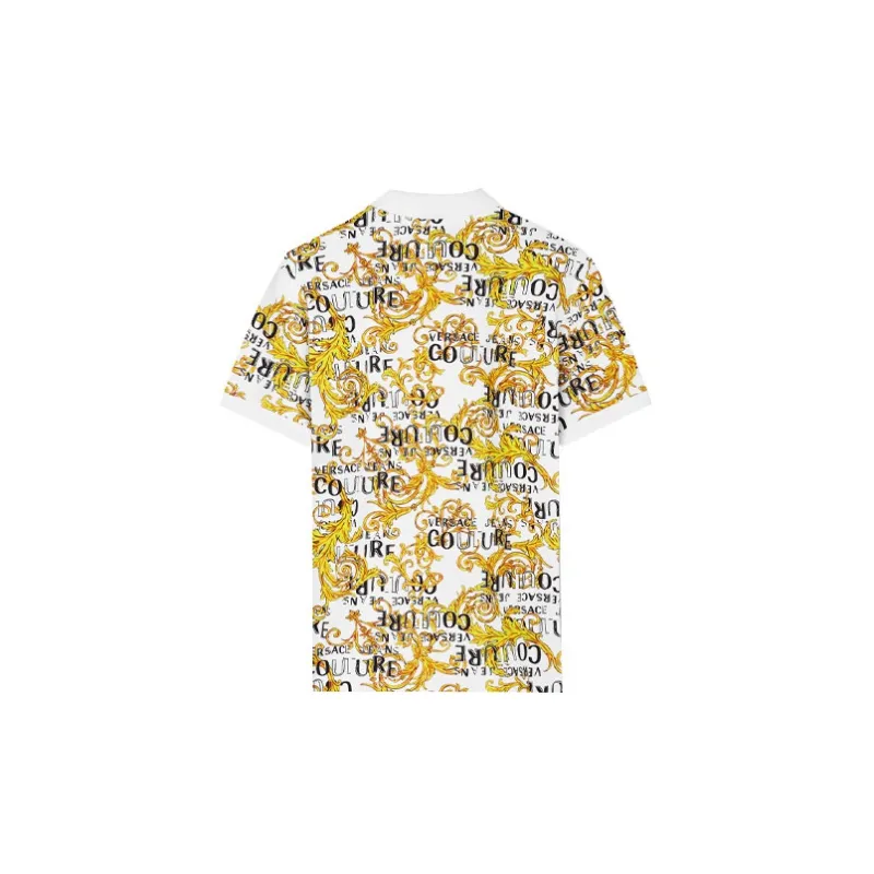 VERSACE JEANS COUTURE Polo Shirts Women's Gold-1