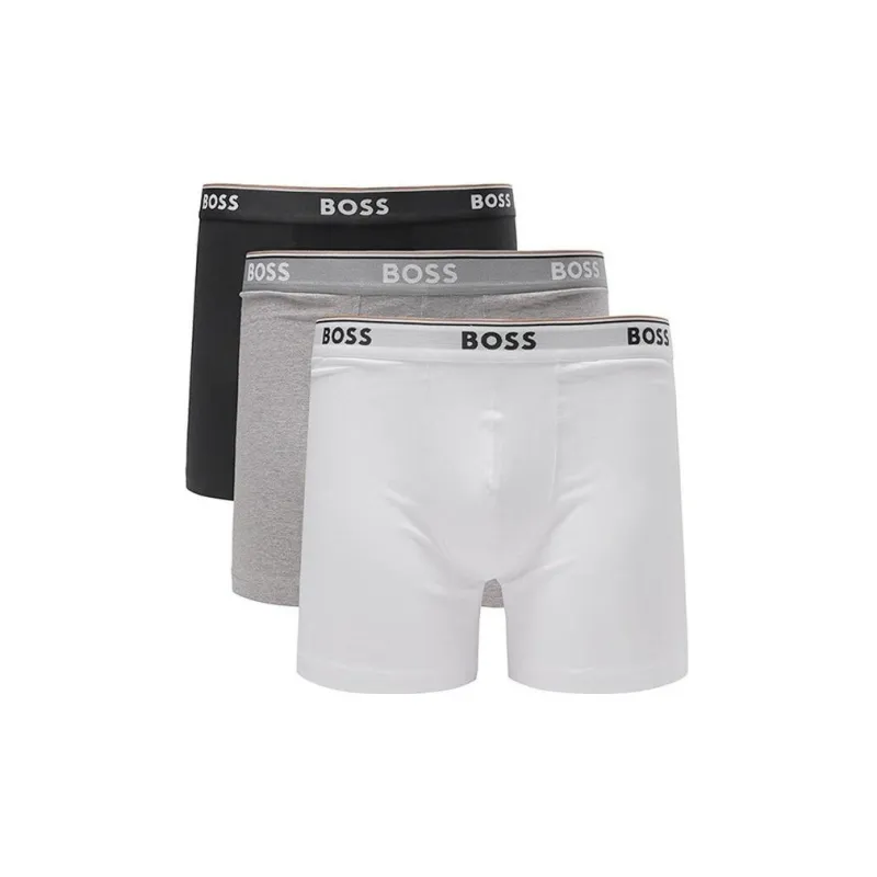 HUGO BOSS Logo waistband Boxers Pack Of Three-0