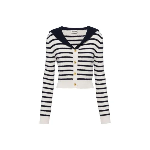 MIU MIU Cashmere Sweaters Women's White