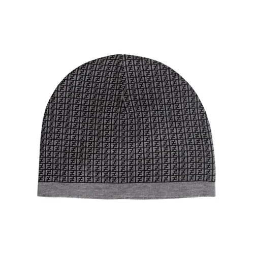 FENDI Beanies Men Black