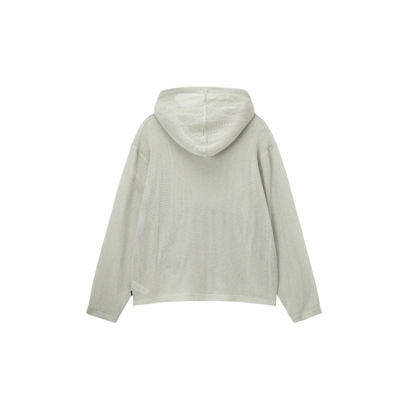 トップス STUSSY 23ss Cotton Mesh Hoodie Cotton Mesh Hoodie – Premier