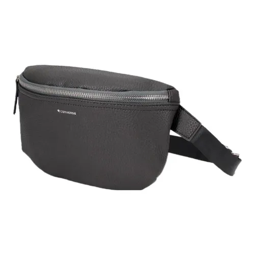Converse Synthetic Leather Fanny Pack Unisex Gray