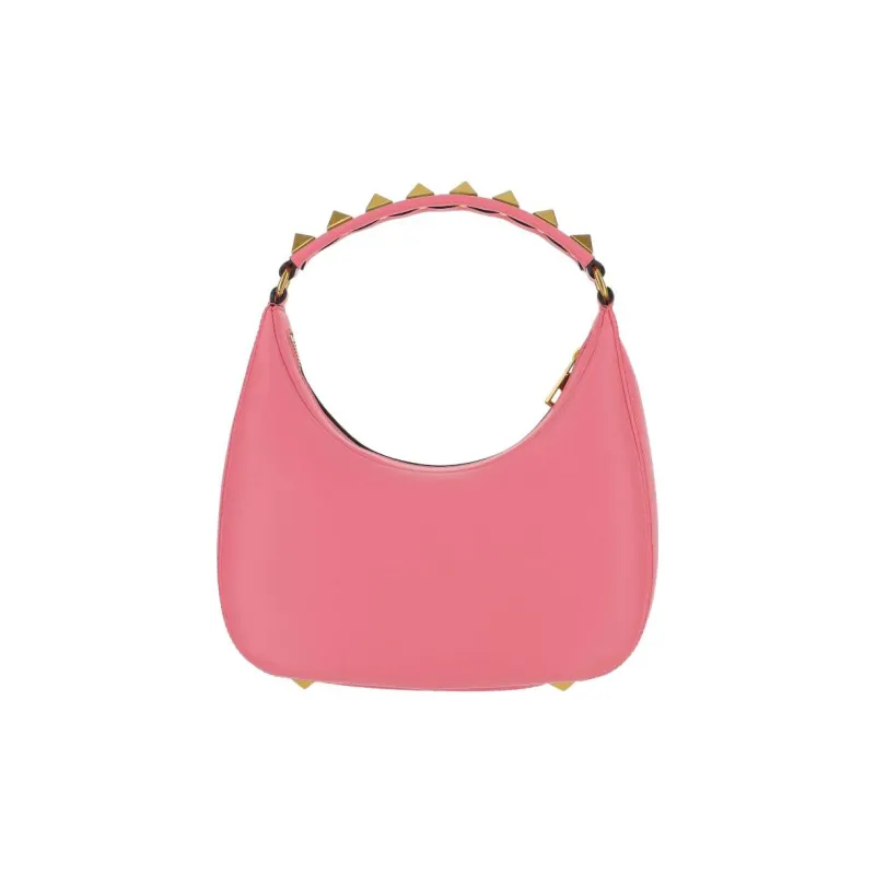 Valentino STUD SIGN Calfskin Hobo Bag, Handbag, Shoulder Bag Women's-2