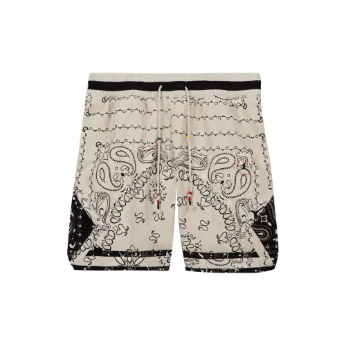 Jordan X Travis Scott Paisley Casual Shorts Men Multicolor